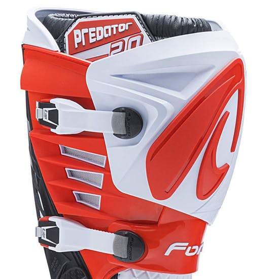 Botas Forma Predator 2.0 White/Red/Blue - Rideshop
