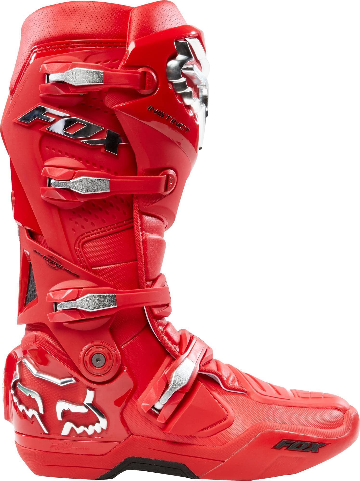 Botas Moto Instinct Prey Rojo Fox Racing. - Rideshop