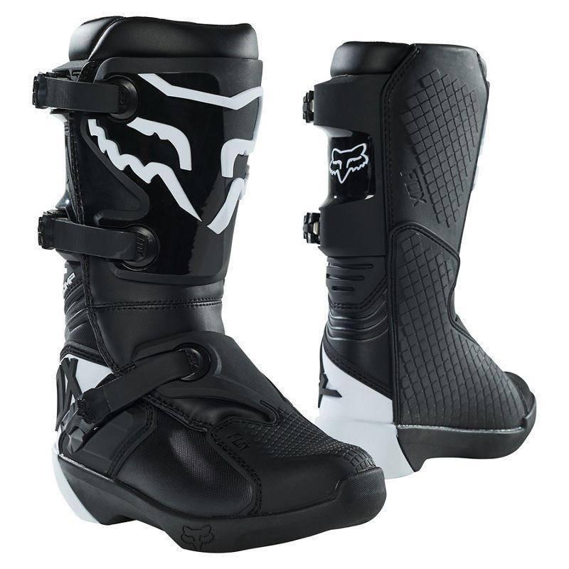 Botas Moto Niño Comp Negro Fox Racing - Rideshop