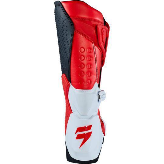 Botas Moto White Label Rojo Shift - Rideshop