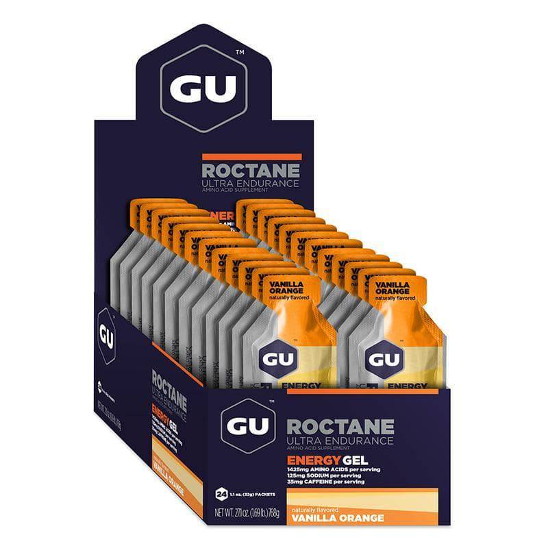 Box Roctane Energy Gel, Vanilla Orange GU Energy - Rideshop