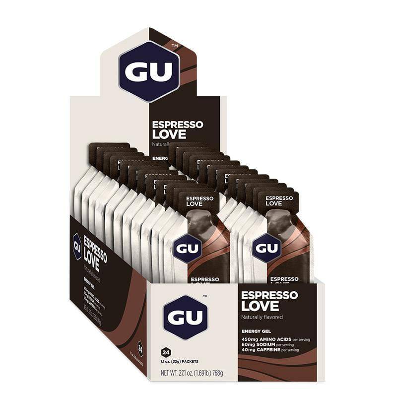 Caja de Geles Espresso Love GU Energy - Rideshop