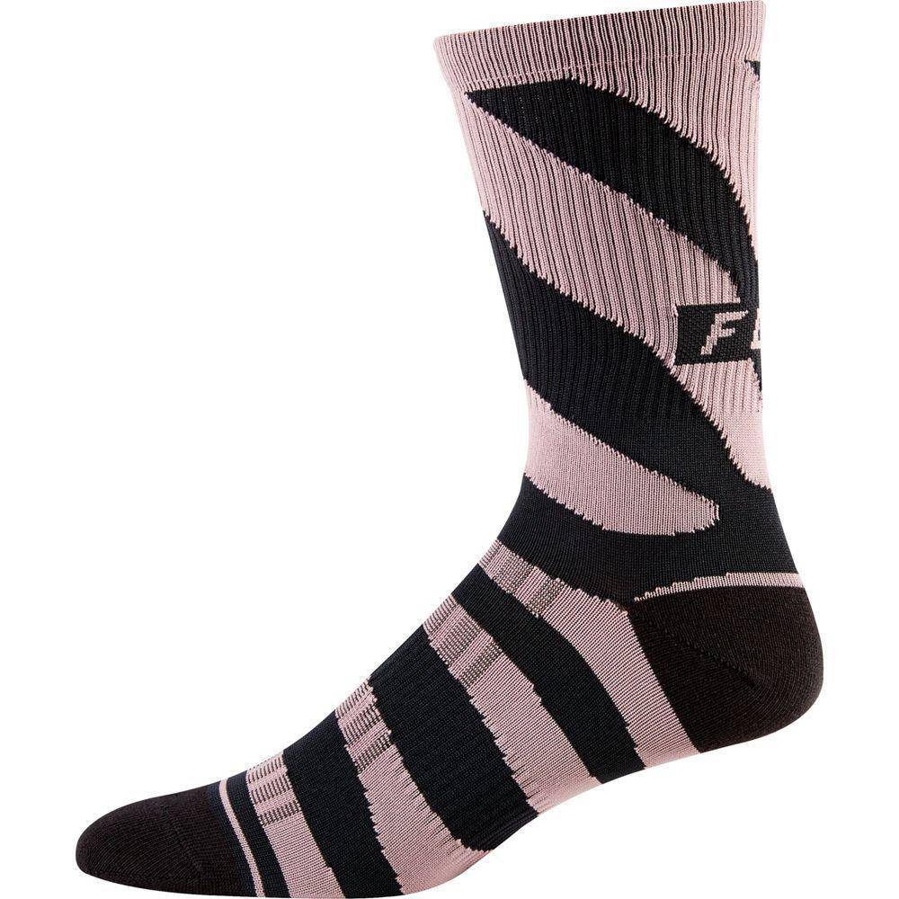 Calcetines Bicicleta Mujer 8" Trail Lila Fox--Rideshop