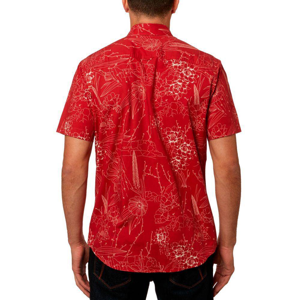 Camisa Lifestyle Death Valley Rojo Fox Racing. - Rideshop