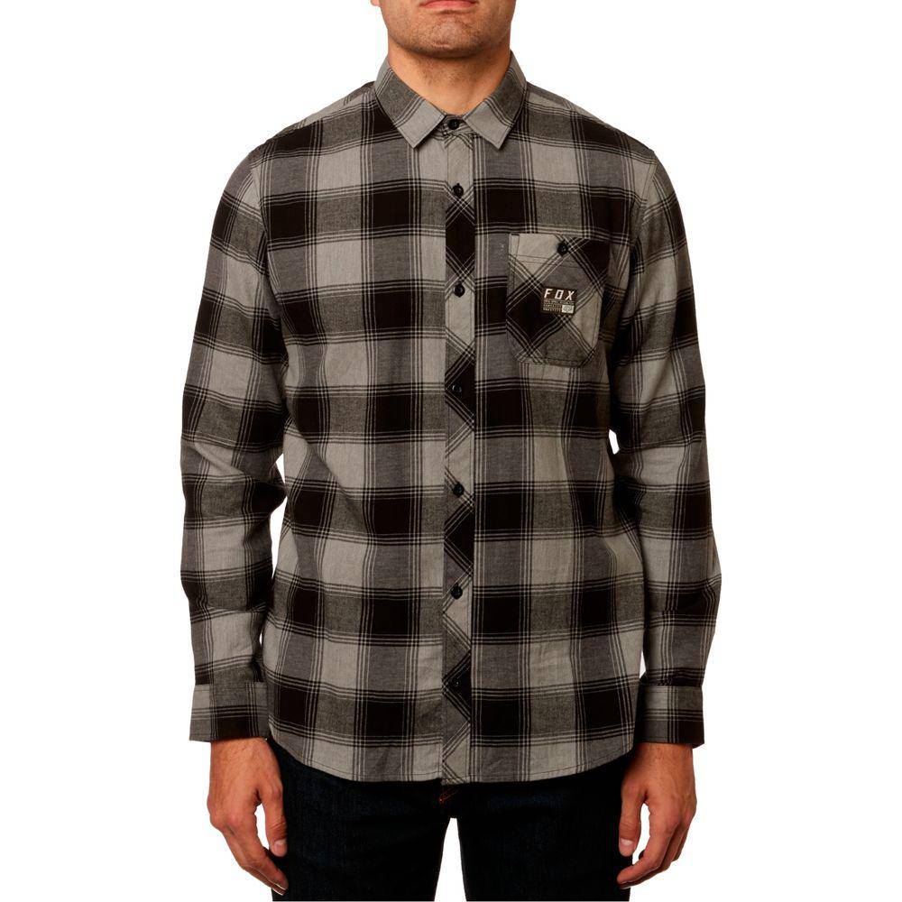 Camisa Lifestyle Longview Ligera Gris Fox Racing. - Rideshop