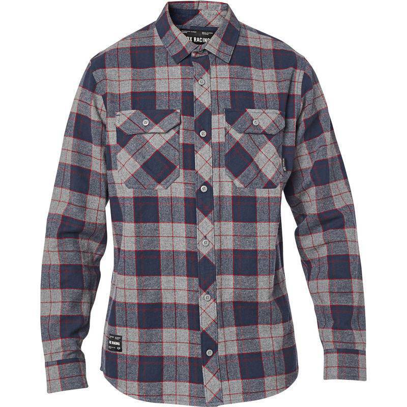 Camisa Lifestyle Manga Larga Traildust 2.0 Gris Fox Racing - Rideshop