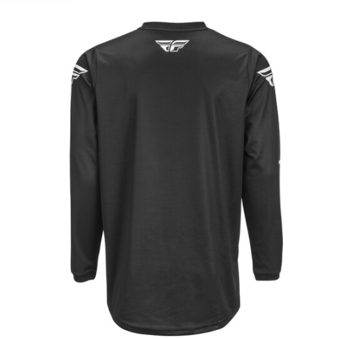 Polera de Bicicleta Universal Negro/Blanco Fly Racing - Rideshop