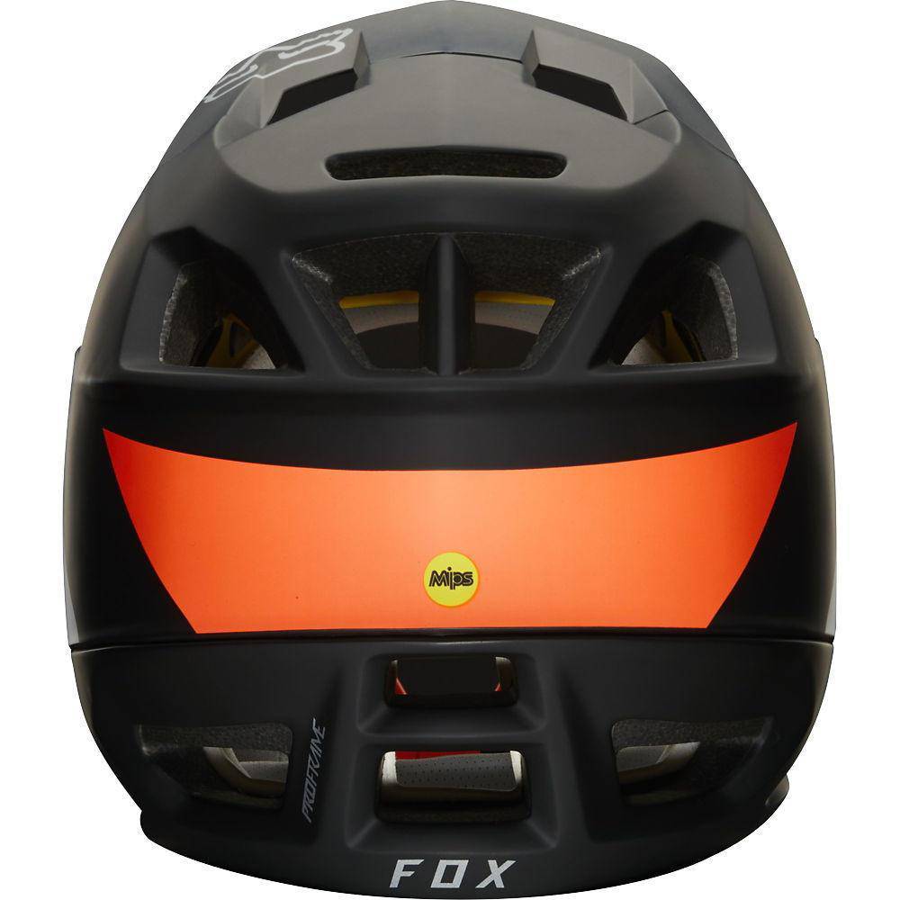 Casco Bicicleta Proframe Gothik Negro Blanco Naranjo Fox Racing - Rideshop