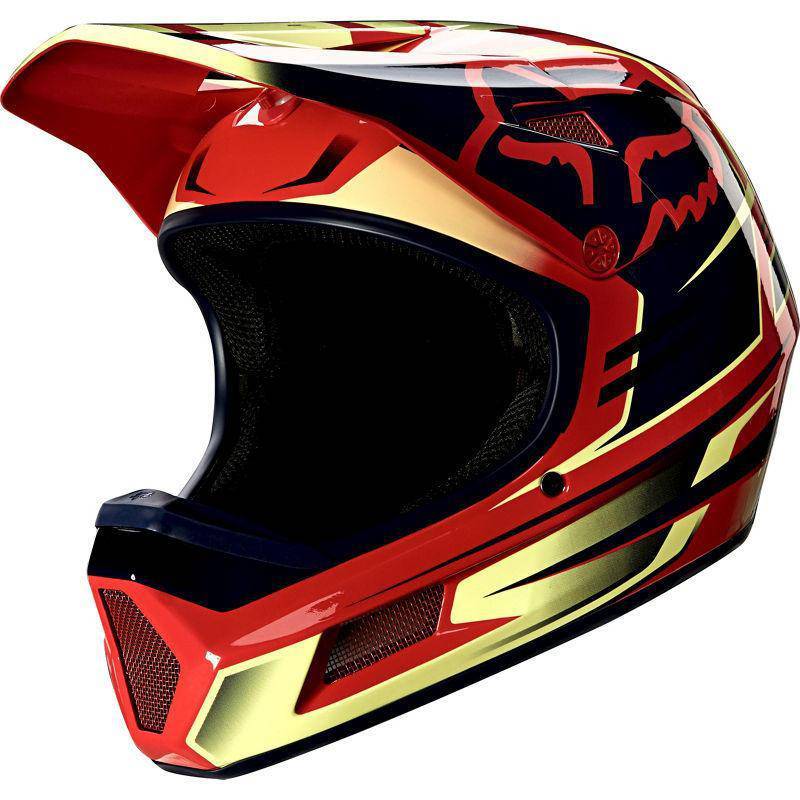 Casco Bicicleta Rampage Comp Reno Rojo Fox Racing- - Rideshop