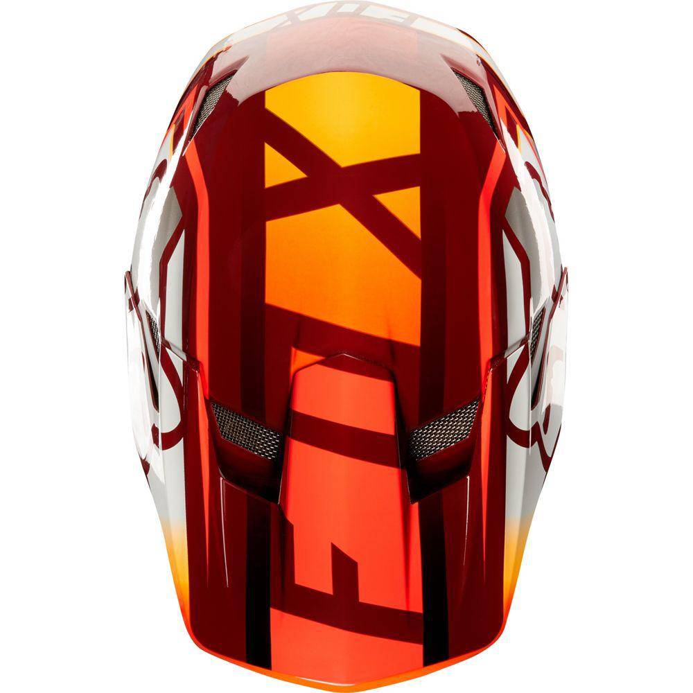 Casco Bicicleta Rampage Comp Reno Rojo Fox Racing - Rideshop