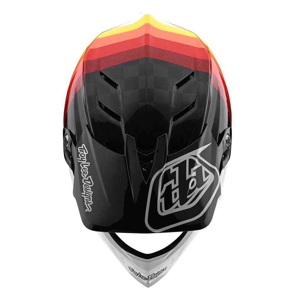 Casco D4 Carbon Mirage Negro / Rojo Troy Lee Designs - Rideshop
