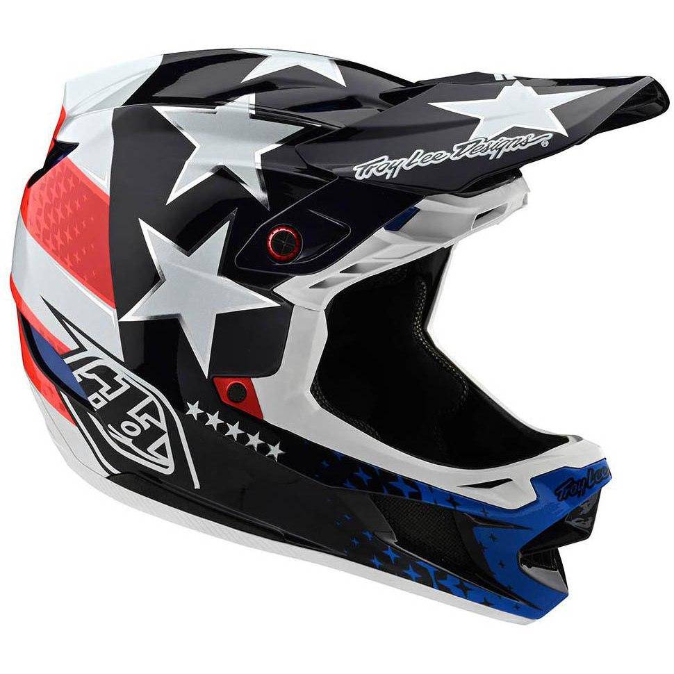 Casco D4 Composite Freedom 2.0 Red White Troy Lee - Rideshop