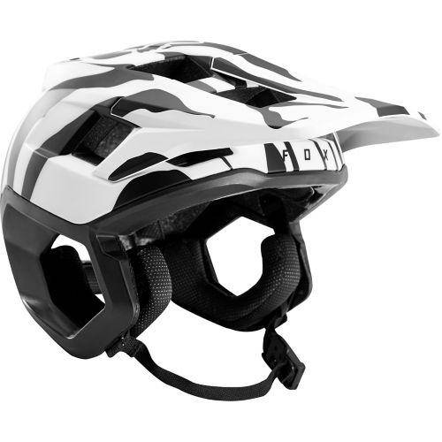 Casco de Bicicleta Dropframe Zebra Negro Fox Racing - Rideshop