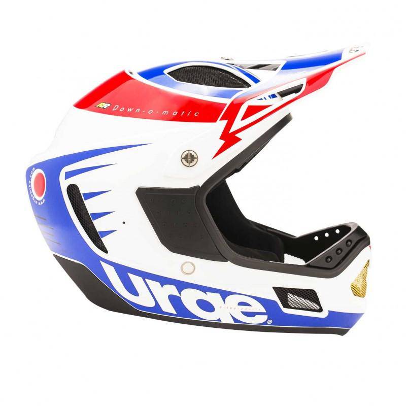 Casco Down O-Matic Rr Blanco/Rojo/Azul Urge - Rideshop