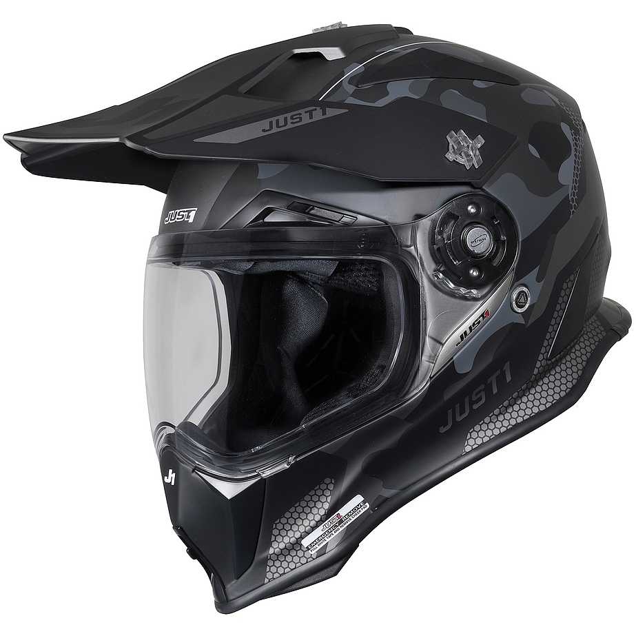 Casco cross para motocross Just1 para hombre