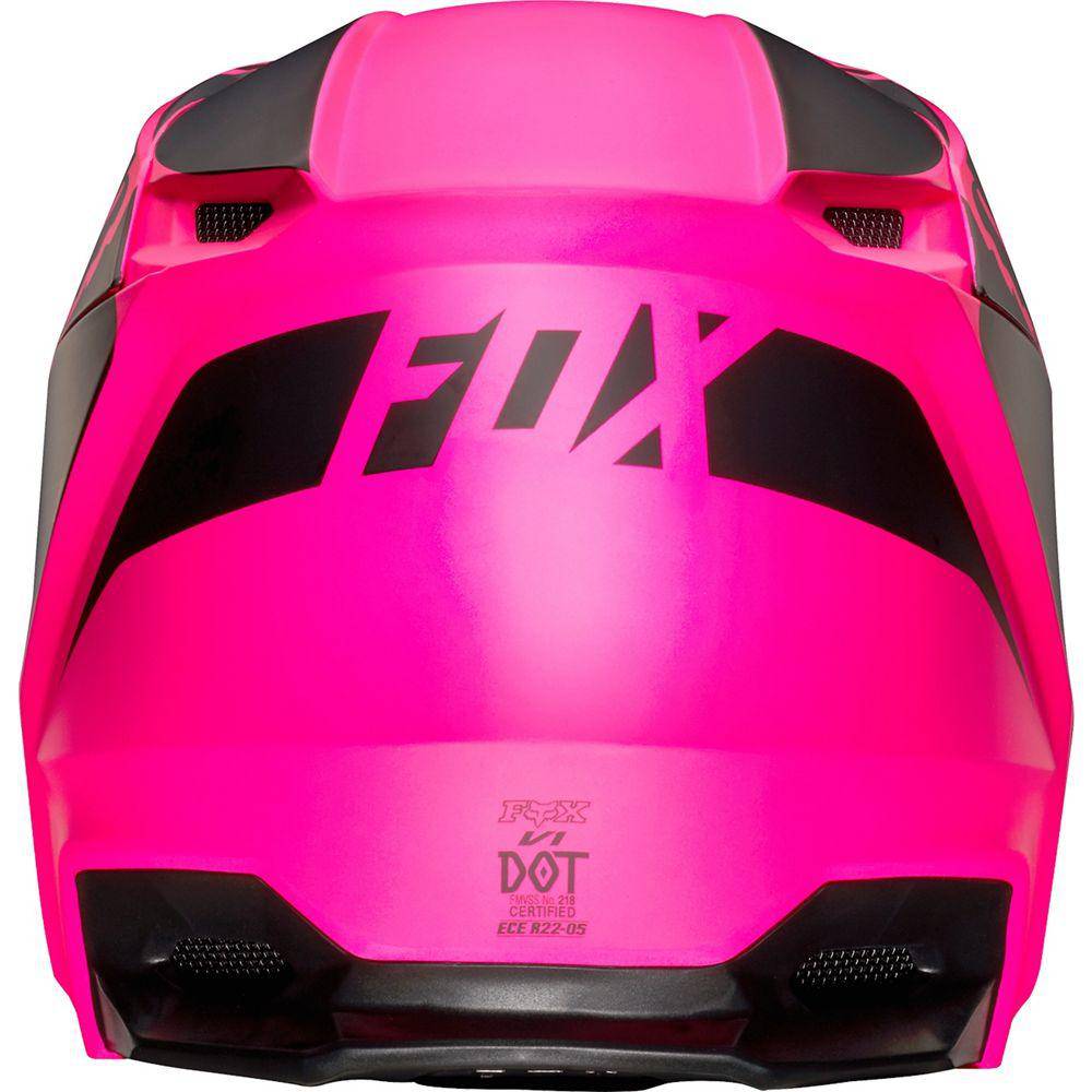 Casco Moto Niña V1 Przm Rosado Fox Racing - Rideshop