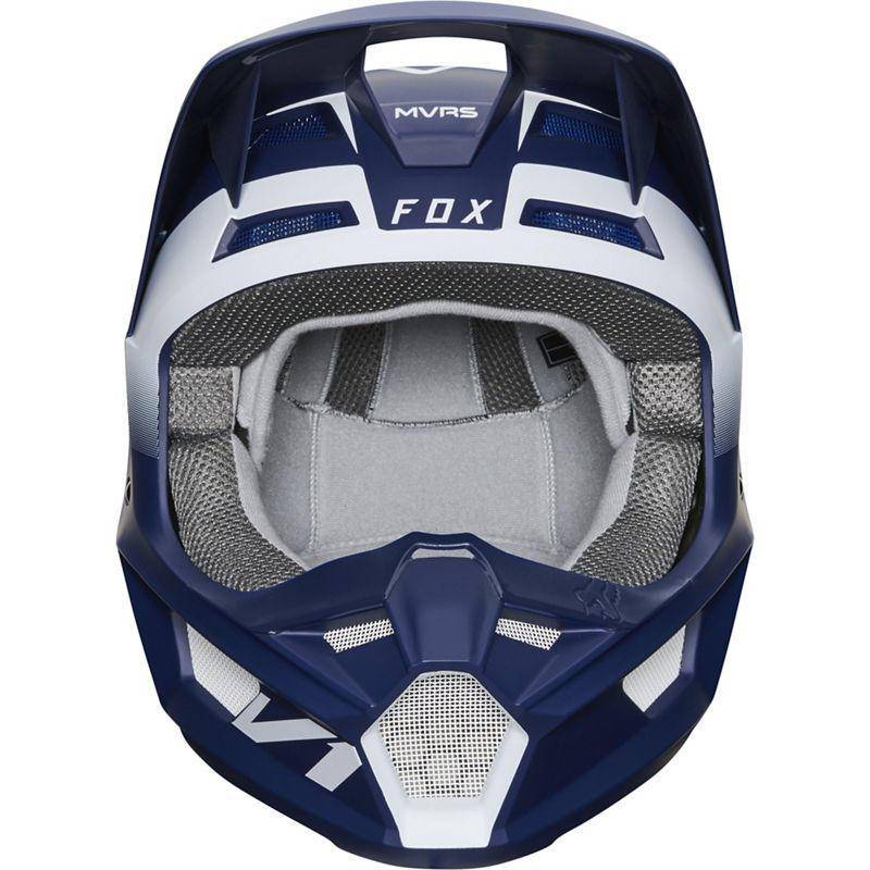 Casco Moto V1 Werd Azul Fox Racing - Rideshop