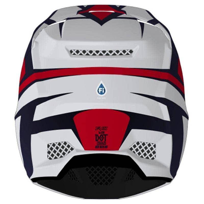 Casco Moto V3 Idol Rojo/Gris Fox Racing - Rideshop