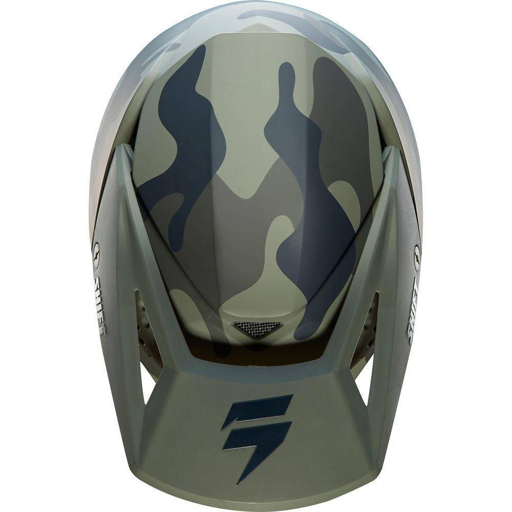 Casco Moto Verde Camo Shift - Rideshop