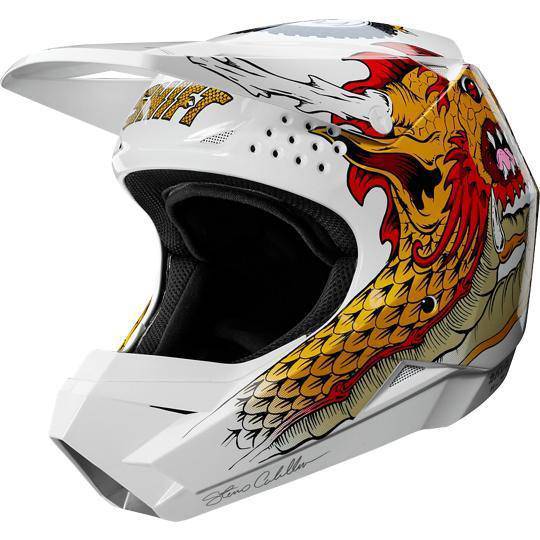 Casco Moto White Caballero X Lab Blanco Shift - Rideshop