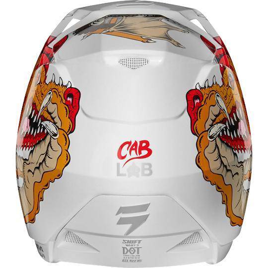 Casco Moto White Caballero X Lab Blanco Shift - Rideshop