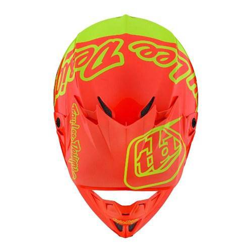 Casco Se4 Ece Composite Silhouette Orange Yellow Troy Lee - Rideshop