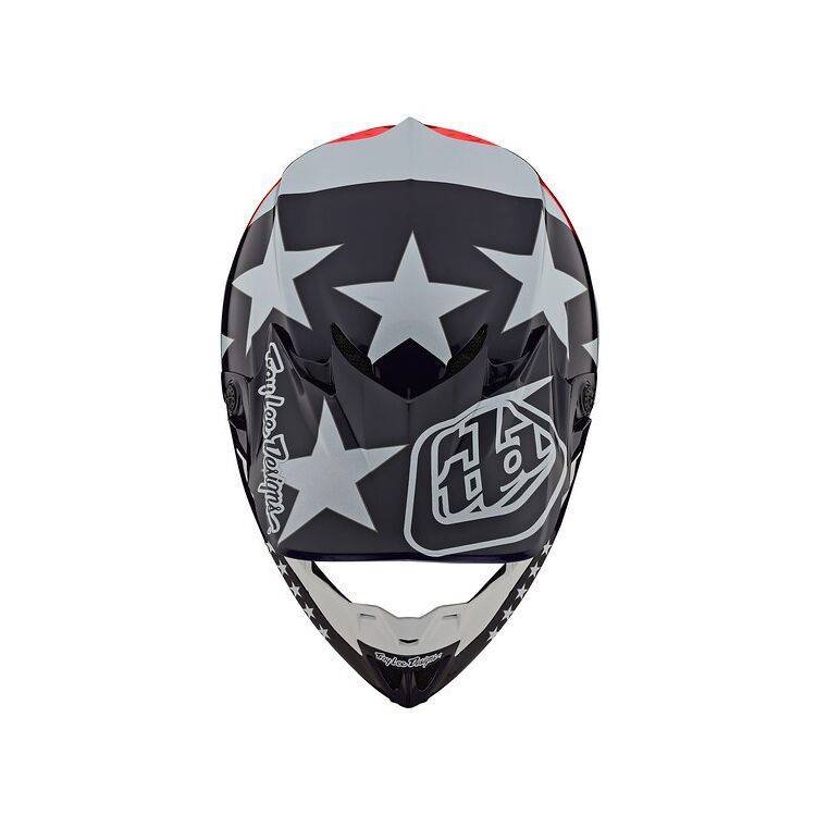 Casco Se4 Polyacrylite; Freedom Red / White Troy Lee - Rideshop