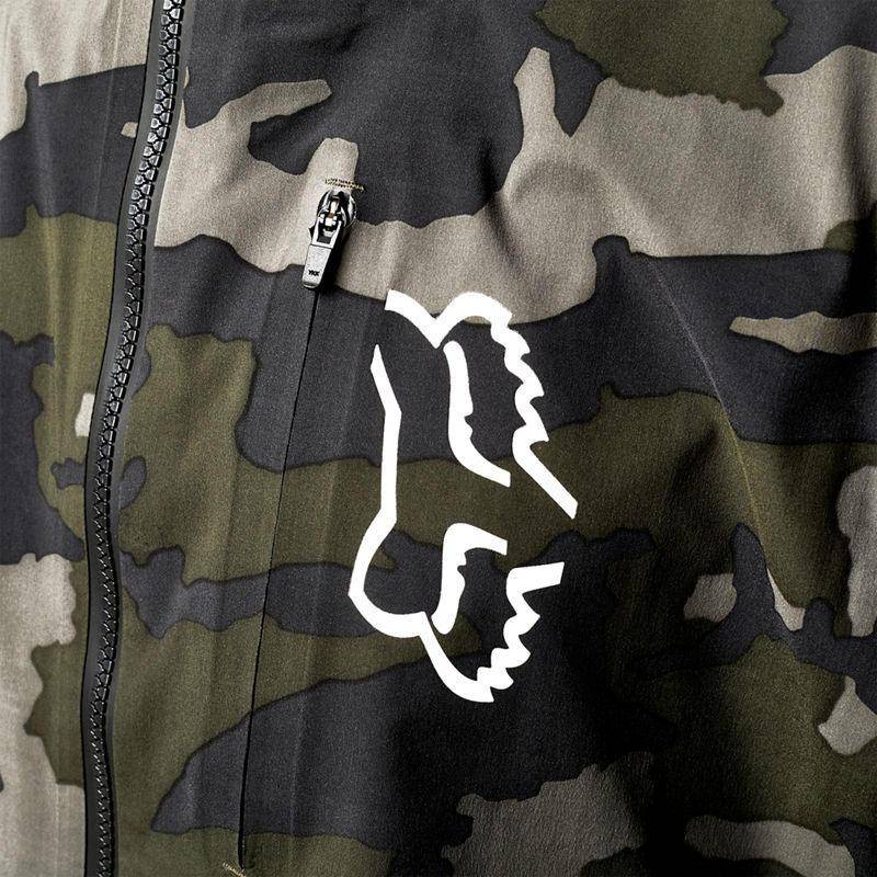 Chaqueta Bicicleta Flexair Pro 3L Verde Camo Fox Racing - Rideshop