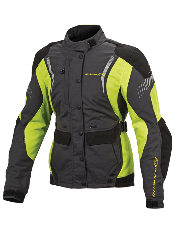 Chaqueta Macna Mujer Beryl Negro Fluor - Rideshop