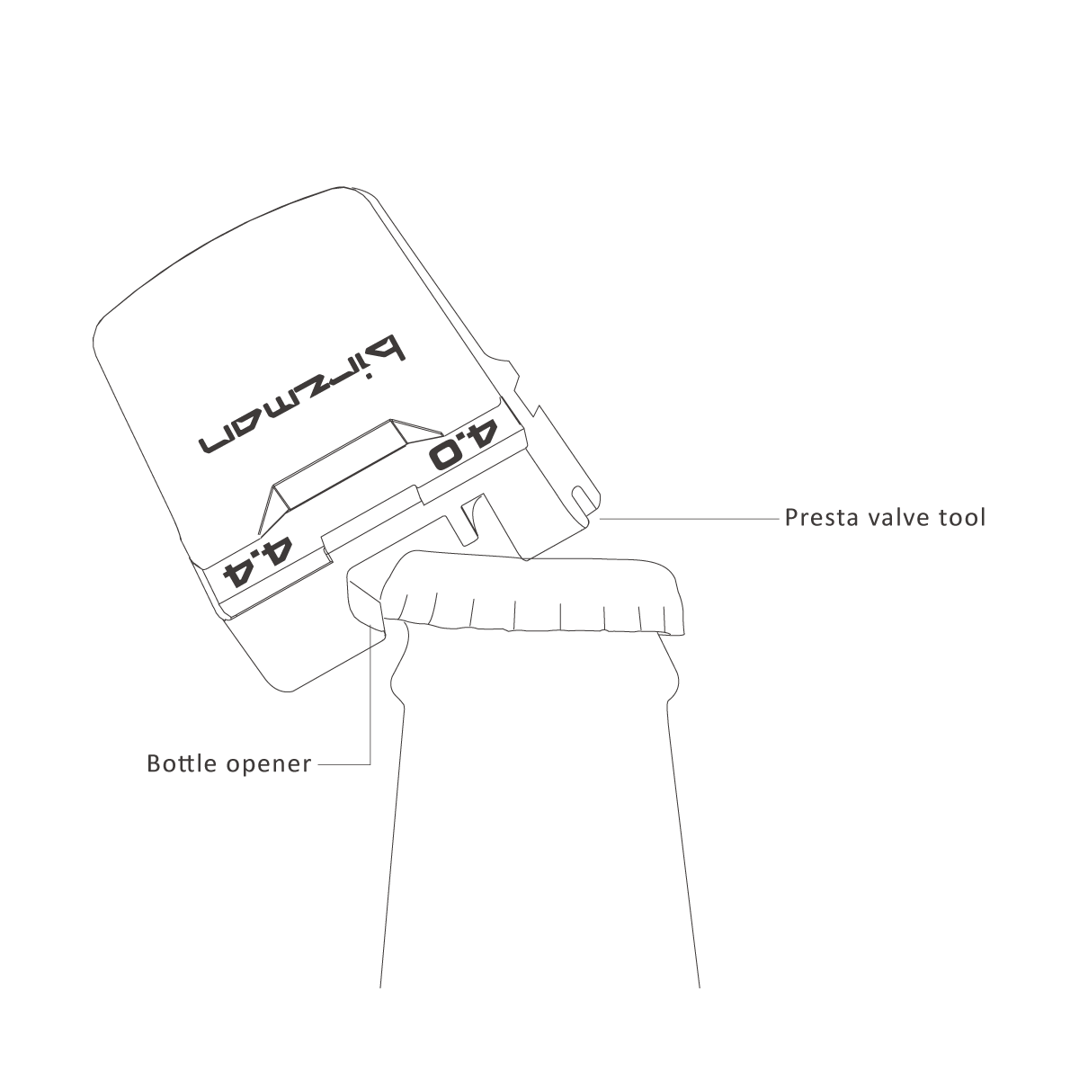 Birzman Multiherramienta Feexman E-Version 15 Black - Rideshop
