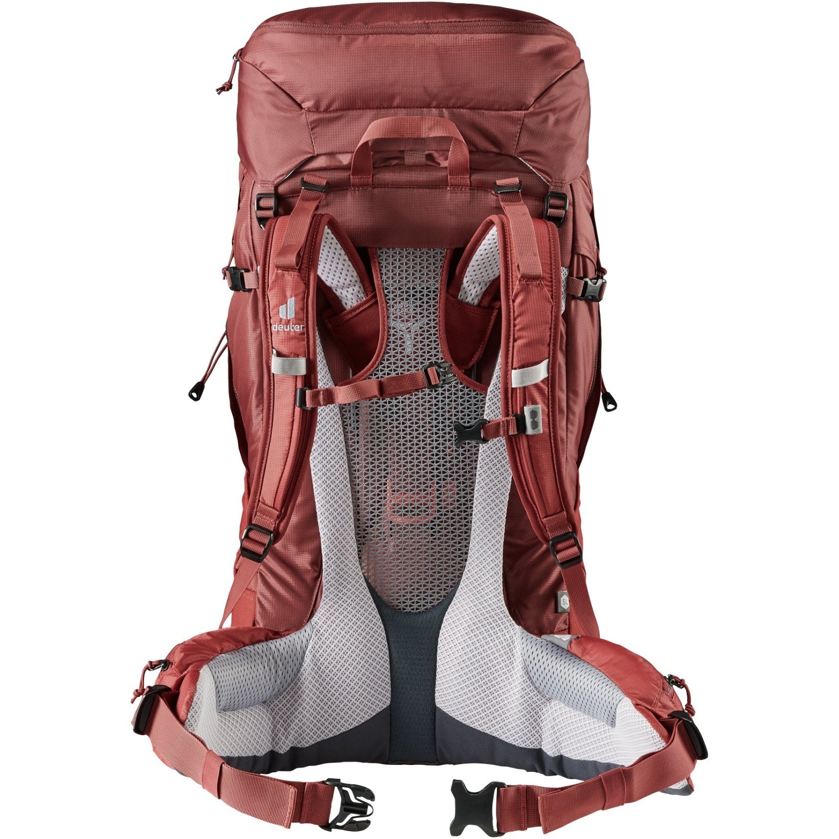 Mochila Futura Air Trek 55+10lts SL Redwood-Lava Deuter - Rideshop