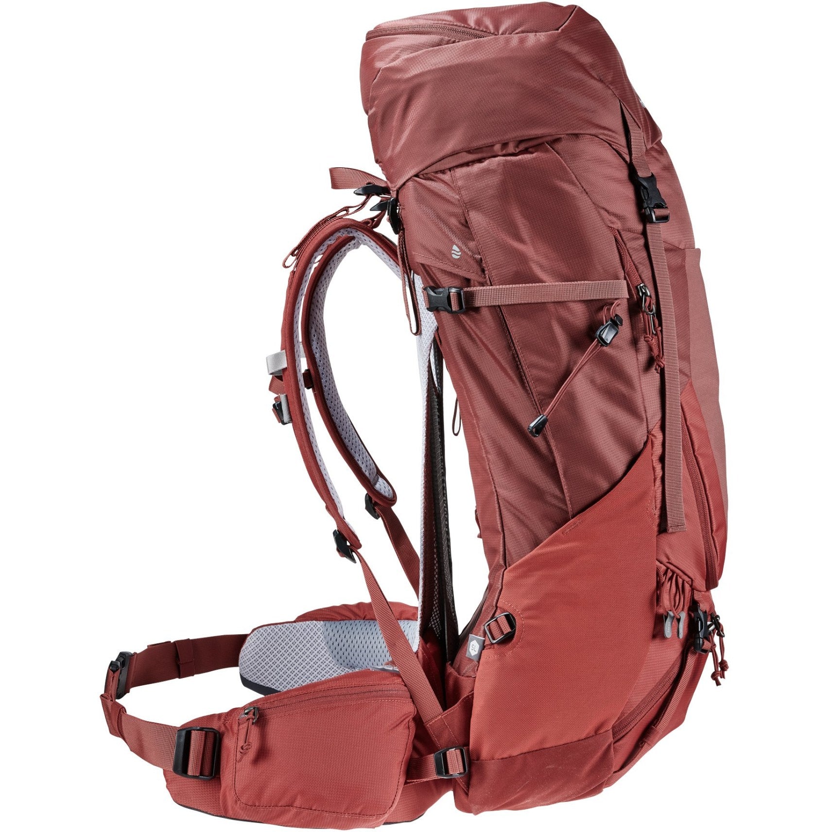 Mochila Futura Air Trek 55+10lts SL Redwood-Lava Deuter - Rideshop