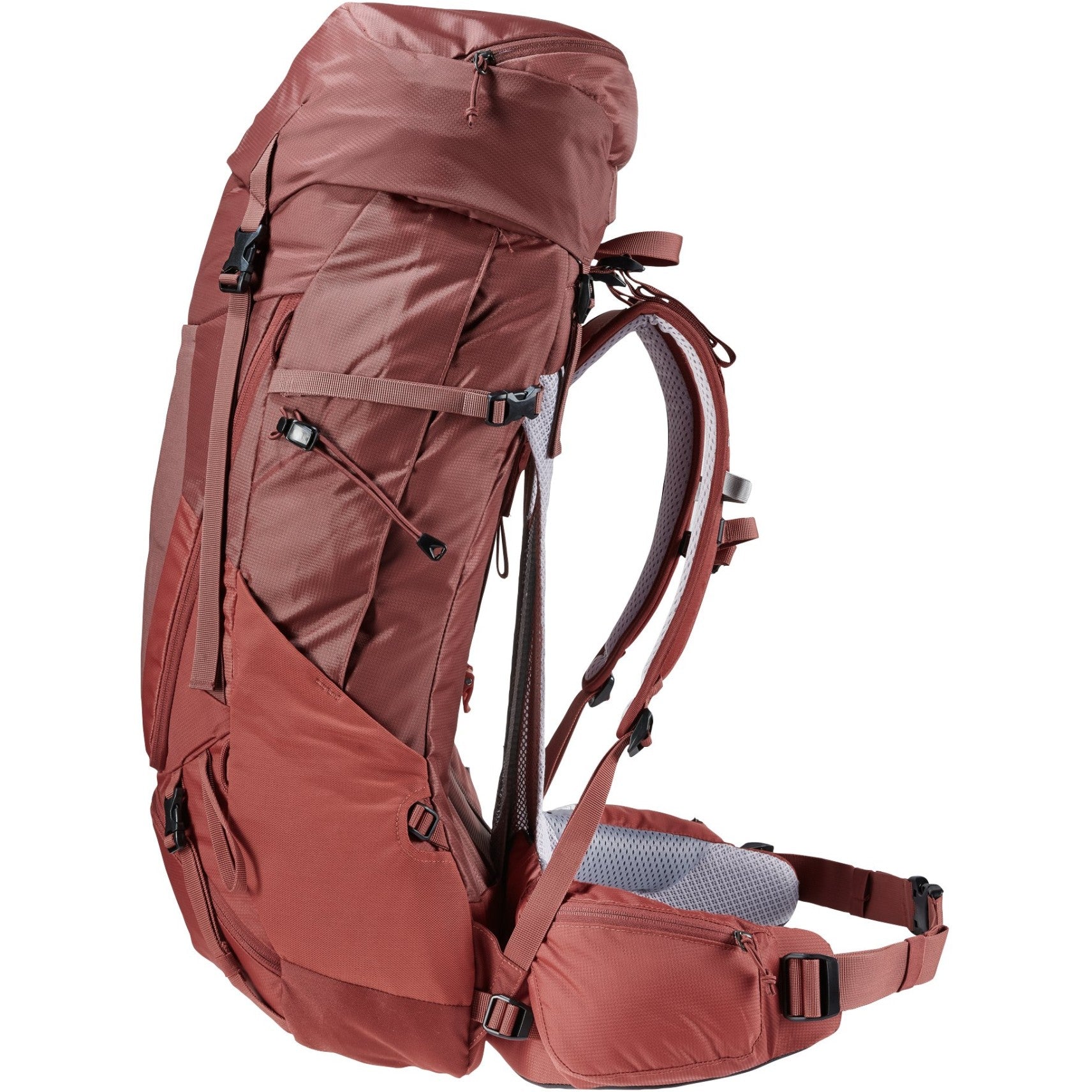Mochila Futura Air Trek 55+10lts SL Redwood-Lava Deuter - Rideshop