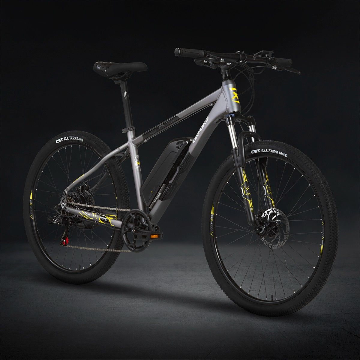 Oxford Bicicleta Eléctrica Aro 27.5 Freeway Grafito - Rideshop