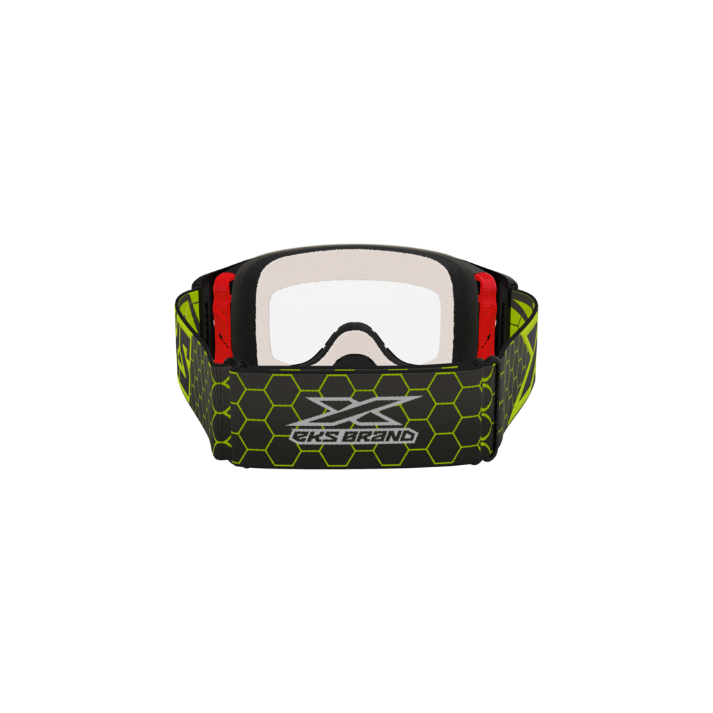 Antiparra Eks Lucid Gen X Black Flow Yellow Clear Lens - Rideshop