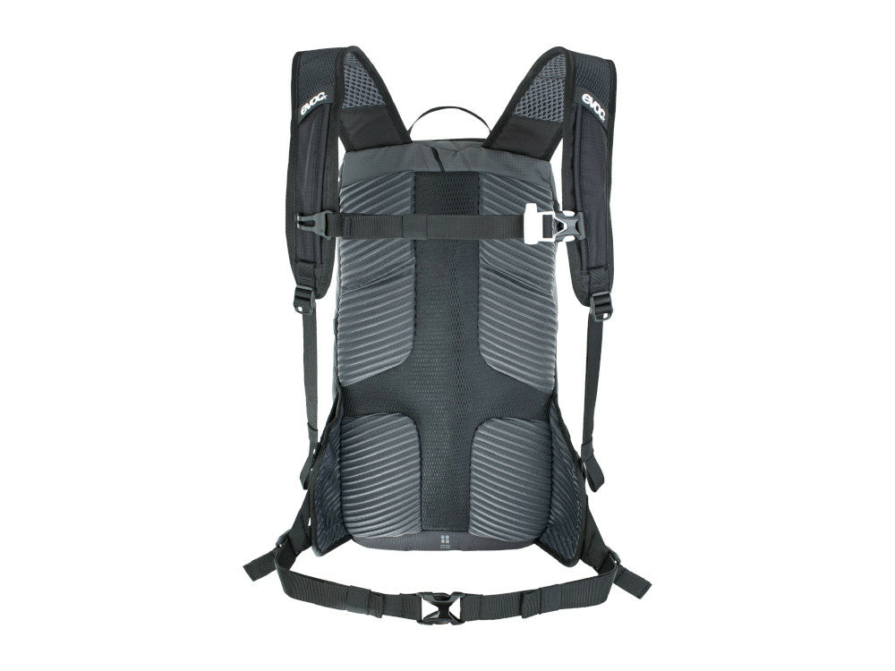 Evoc Mochila Ride 12 Carbon Grey/Black - Rideshop