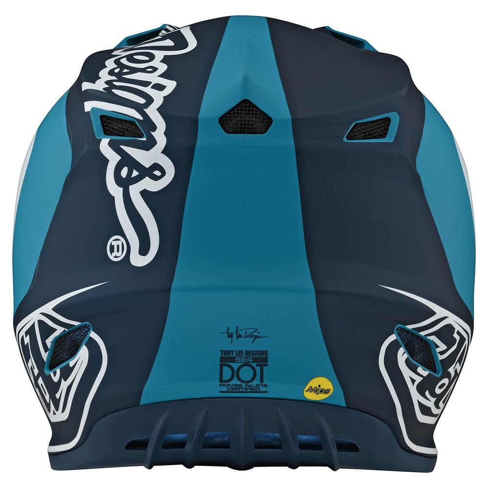 Casco de Moto Corsa Se4 Azul Troy Lee Designs - Rideshop
