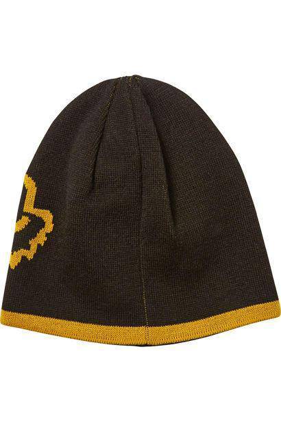 Gorro Lana Lifestyle Streamliner Negro/Amarillo Fox Racing - Rideshop