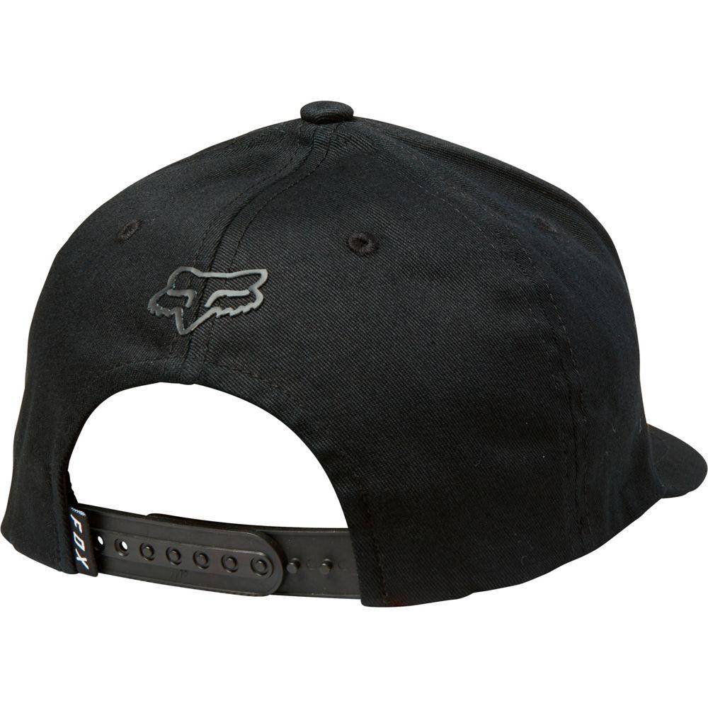 Gorro Lifestyle Backslash Snapback Negro Fox Racing - Rideshop