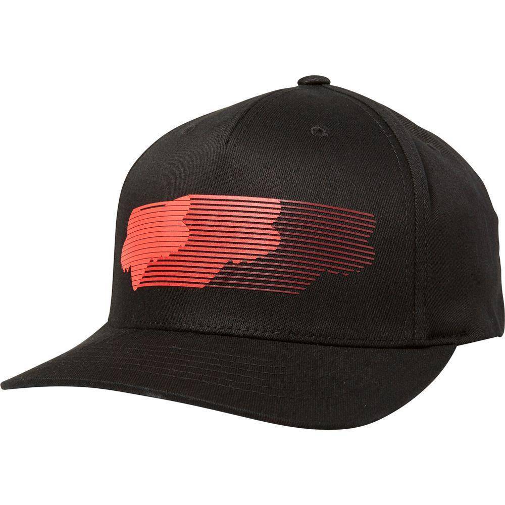 Gorro Lifestyle Faded Snapback Negro Rojo Fox Racing - Rideshop