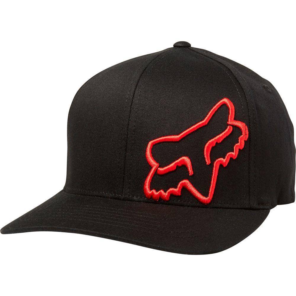 Gorro Lifestyle Flex 45 Negro Rojo Fox Racing - Rideshop