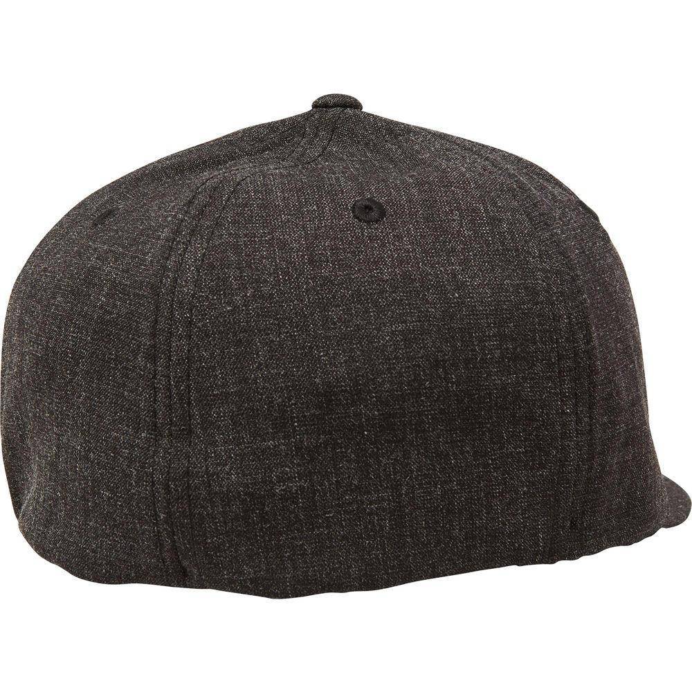 Gorro Lifestyle Flexfit Clouded Negro Rojo Fox Racing - Rideshop