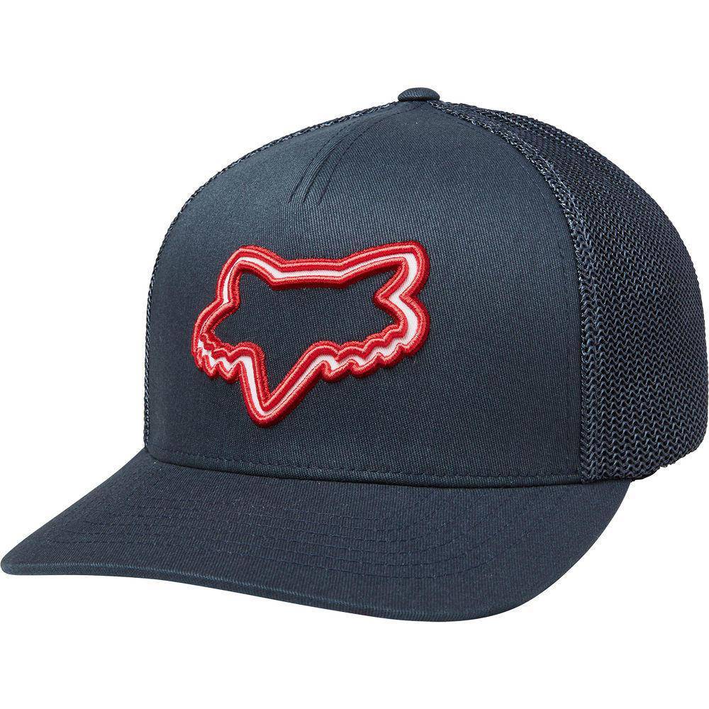 Gorro Lifestyle Flexfit Placed Azul Fox Racing - Rideshop