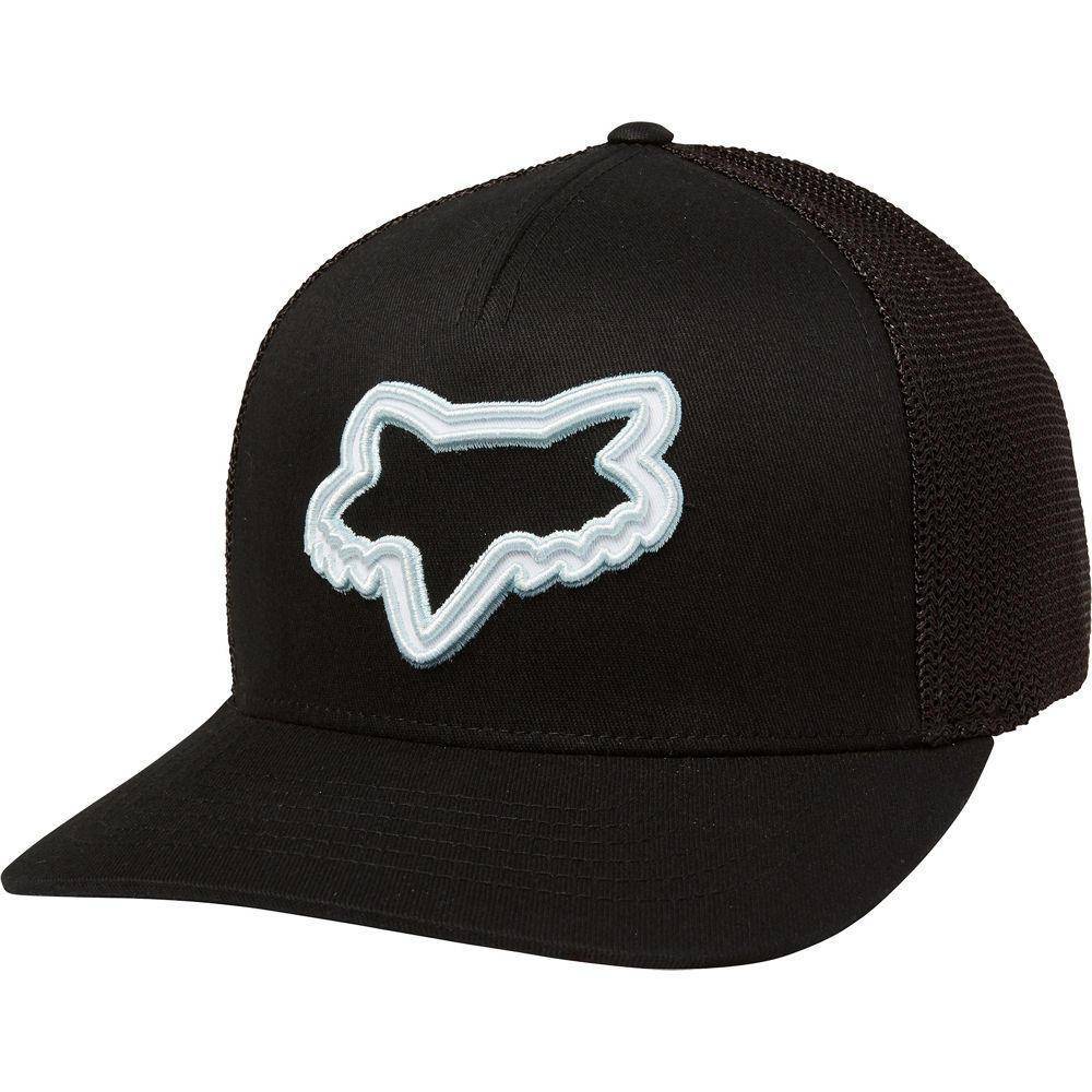 Gorro Lifestyle Flexfit Placed Negro Fox Racing - Rideshop