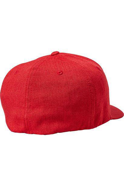 Gorro Lifestyle Flexfit Transposition Rojo/Negro Fox Racing - Rideshop