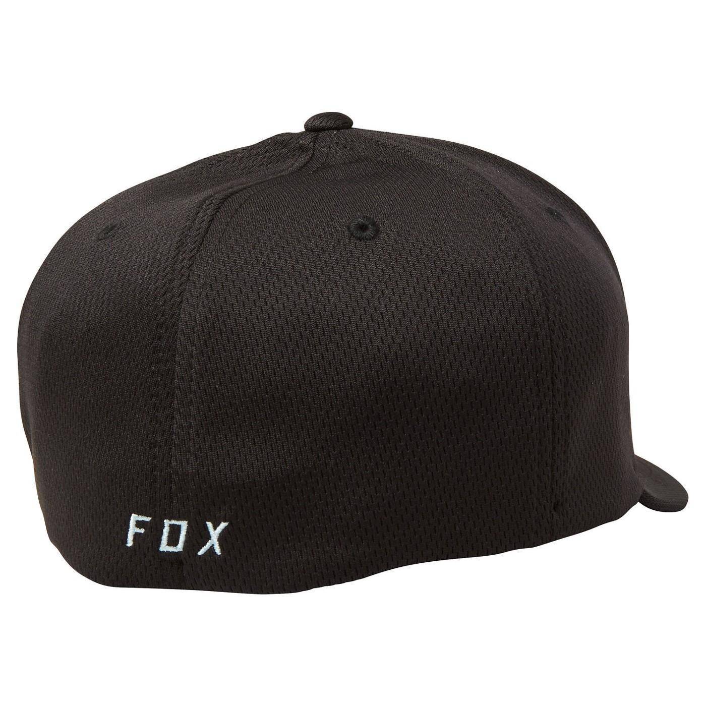 Gorro Lifestyle Lithotype Flexfit Negro Azul Fox Racing - Rideshop