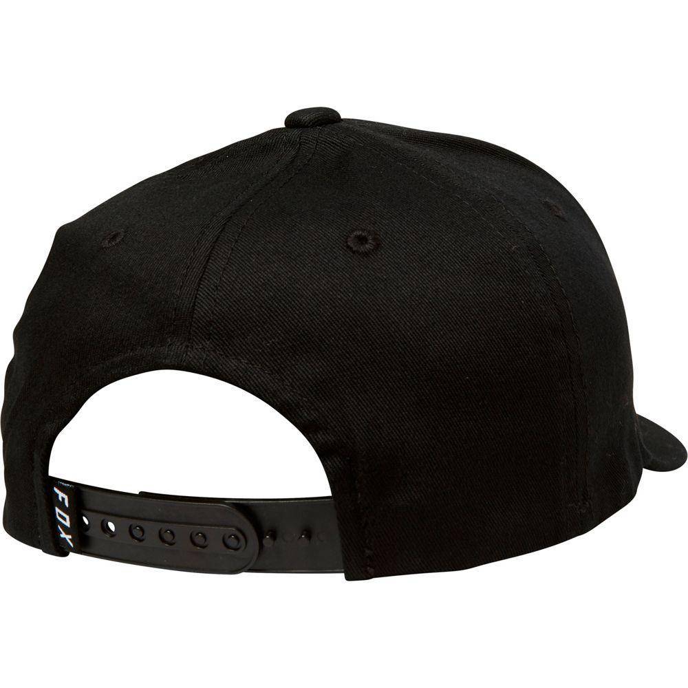 Gorro Lifestyle Niño Hellion 110 Snapback Negro Fox Racing - Rideshop