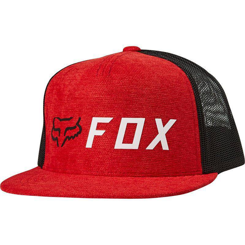 Gorro Lifestyle Snapback Apex Rojo Fox Racing - Rideshop