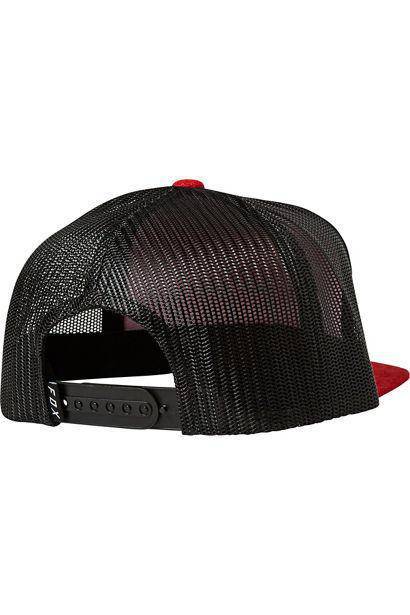 Gorro Lifestyle Snapback Apex Rojo Fox Racing - Rideshop