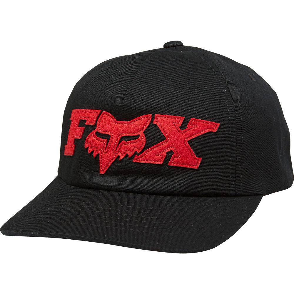 Gorro Lifestyle Snapback Haulin Negro Rojo Fox Racing - Rideshop